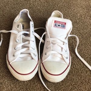 White Converse Low-Top